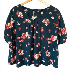 Madewell XXL Floral Blouse